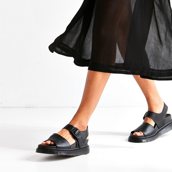Dr Martens Romi Leather Sandals Shoes 